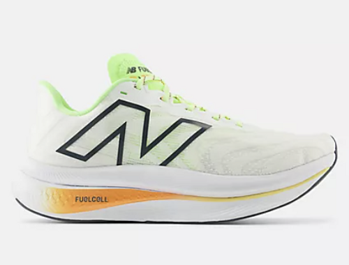 M New Balance SuperComp Trainer White/Bleached Lime