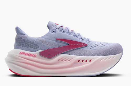 W Brooks Glycerin Max Blue Heron/Diva Pink/White