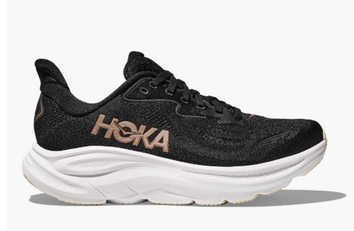 W Hoka Clifton 10 Black/Rose Gold