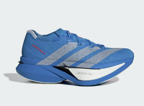 M Adidas Adizero Prime X 3 Strung Solar Blue/Silver Metallic