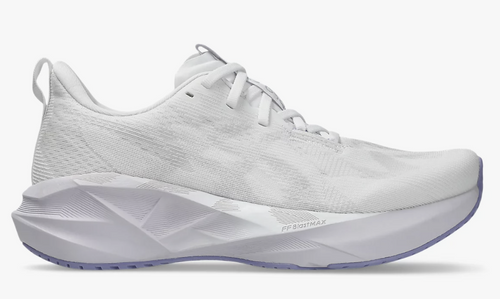 W Asics Novablast 5 White/Lilac Hint