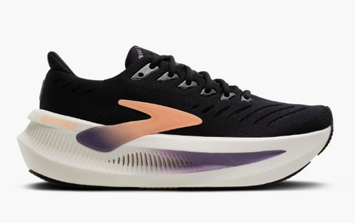 W Brooks Glycerin Max 2 Black/Peach/Clear
