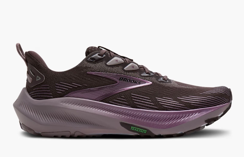 W Brooks Ghost Trail Raisin/Purple/Metallic