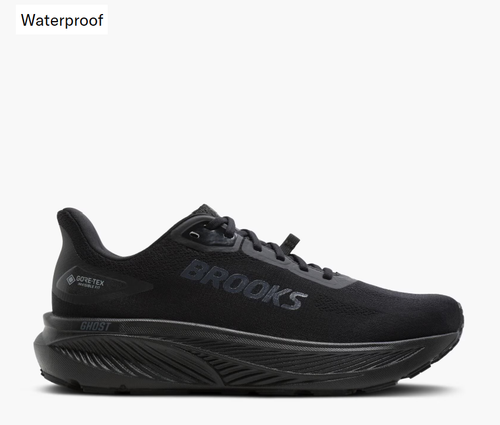 M Brooks Ghost 18 Goretex Black