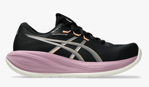 W Asics Gel Cumulus 28 Black/Taro Purple