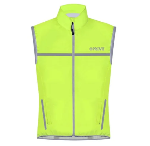 M proviz Classic Running Gilet Yellow