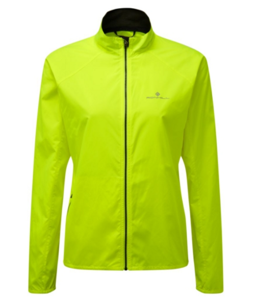 W Ron Hill Core Running Jacket Fluo Yellow