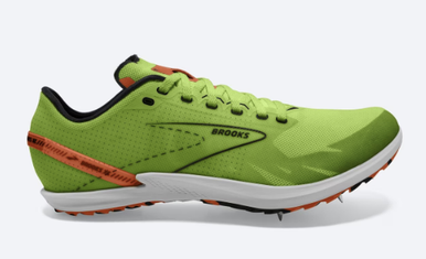 U Brooks Draft XC Cross Country Spike Green Gecko - Runzone display picture 3