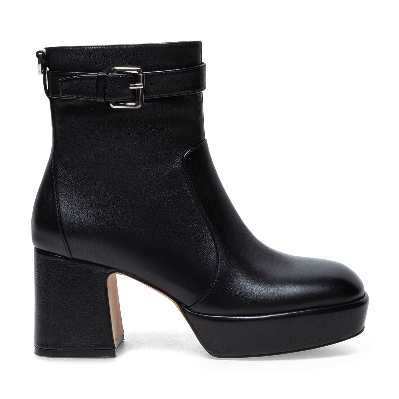 8376【新品未開封】duende TILL BLACK Fides High-Top Boxing Sneakers (B0012568-LT147-BLACK)