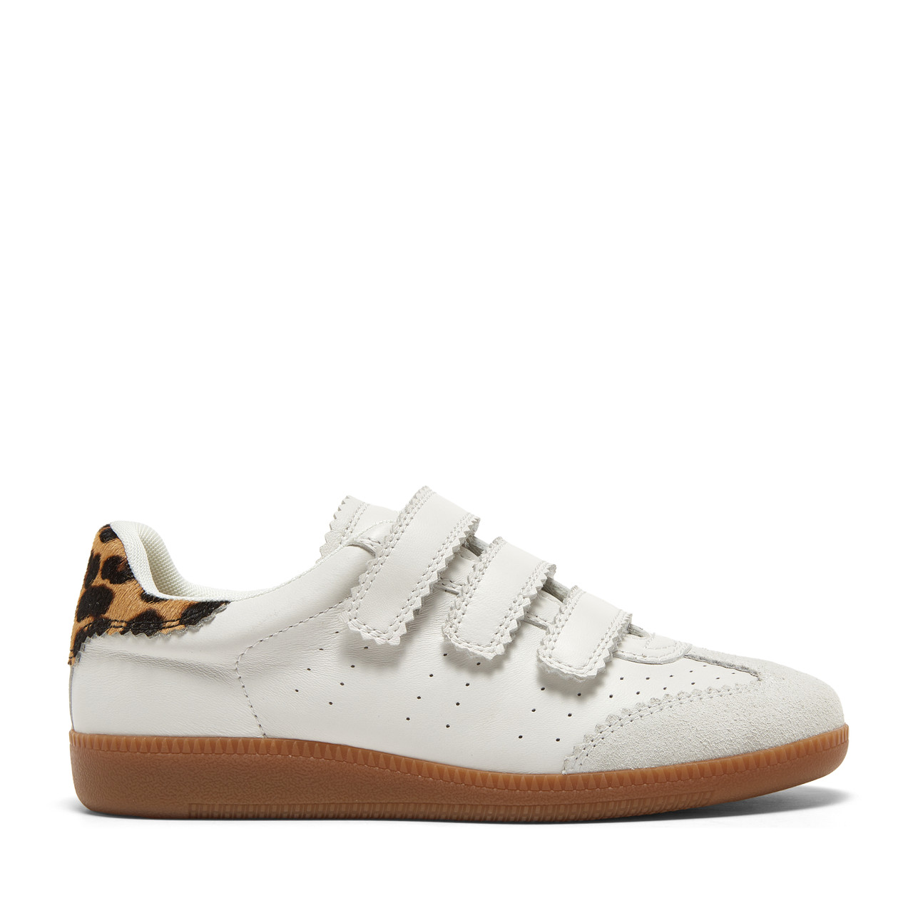 SEENA Sneaker White Leopard - Silent D