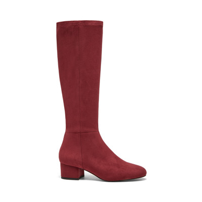 Bugundy Stretch Microsuede