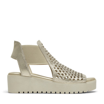 ODEYA Sandal Beige Gold Almond