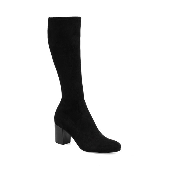 Black Stretch Microsuede Black Stretch Microsuede