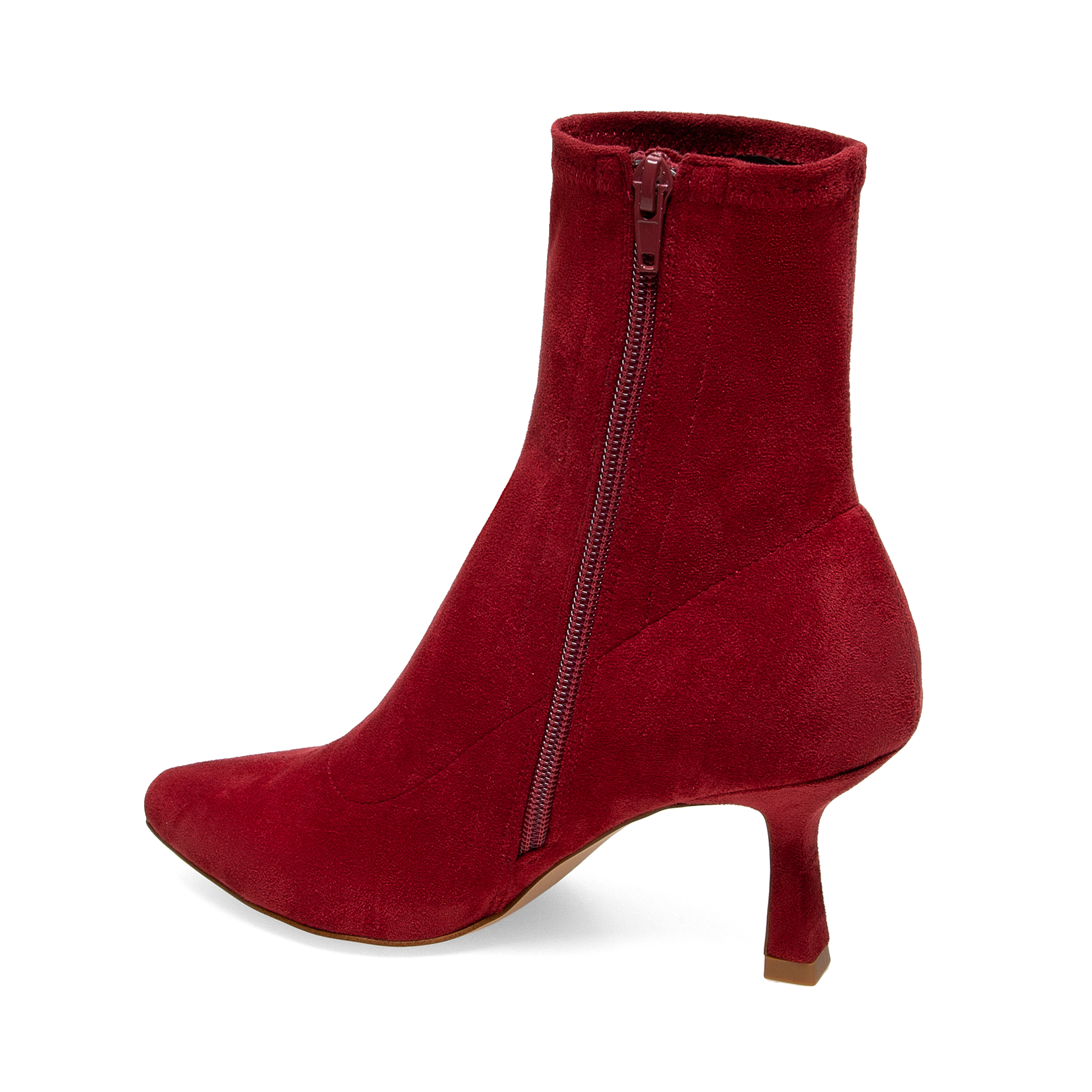 Lucious Red Stretch Microsuede Lucious Red Stretch Microsuede