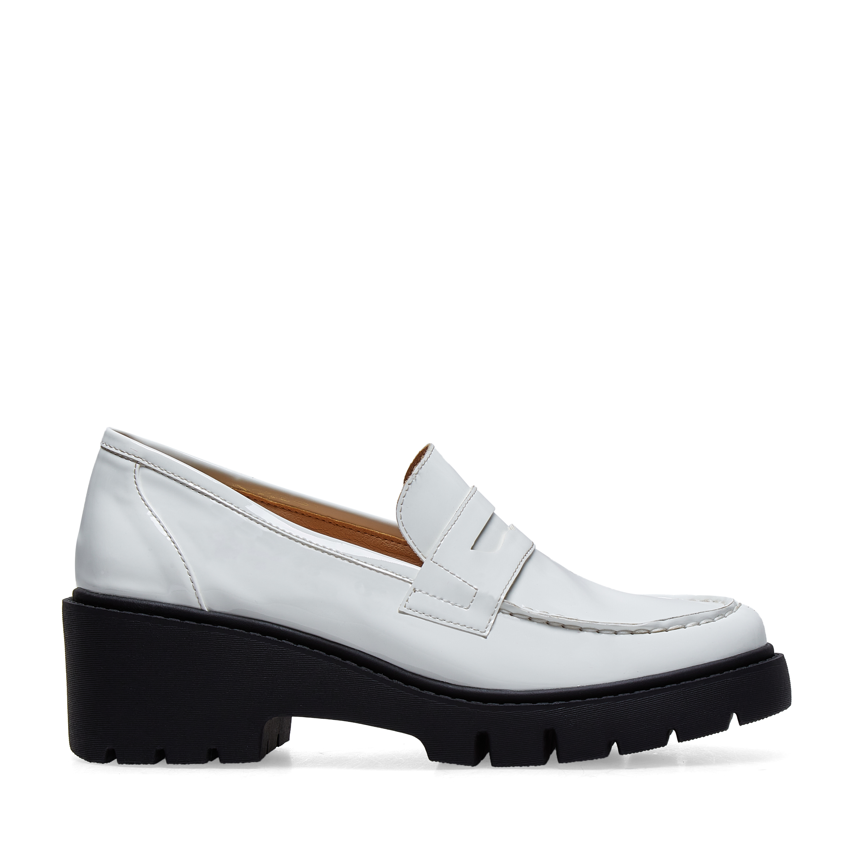 フラットシューズ ^custommade^ 45cm round toe chunky penny loafer mond CW0055I MUSINSA | CUSTOMADE WOMAN 4.5cm round toe chunky penny