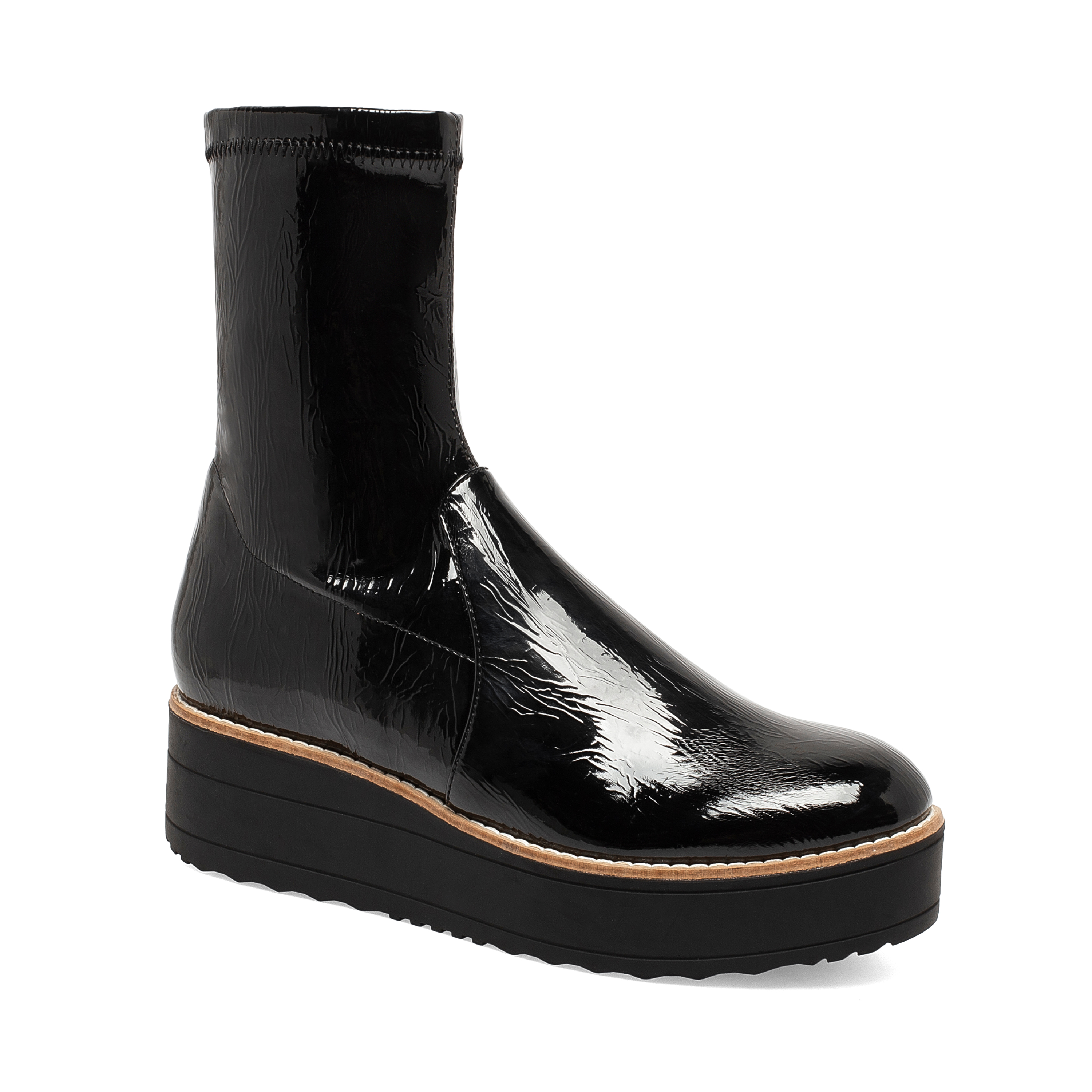 Black Stretch Patent Black Stretch Patent