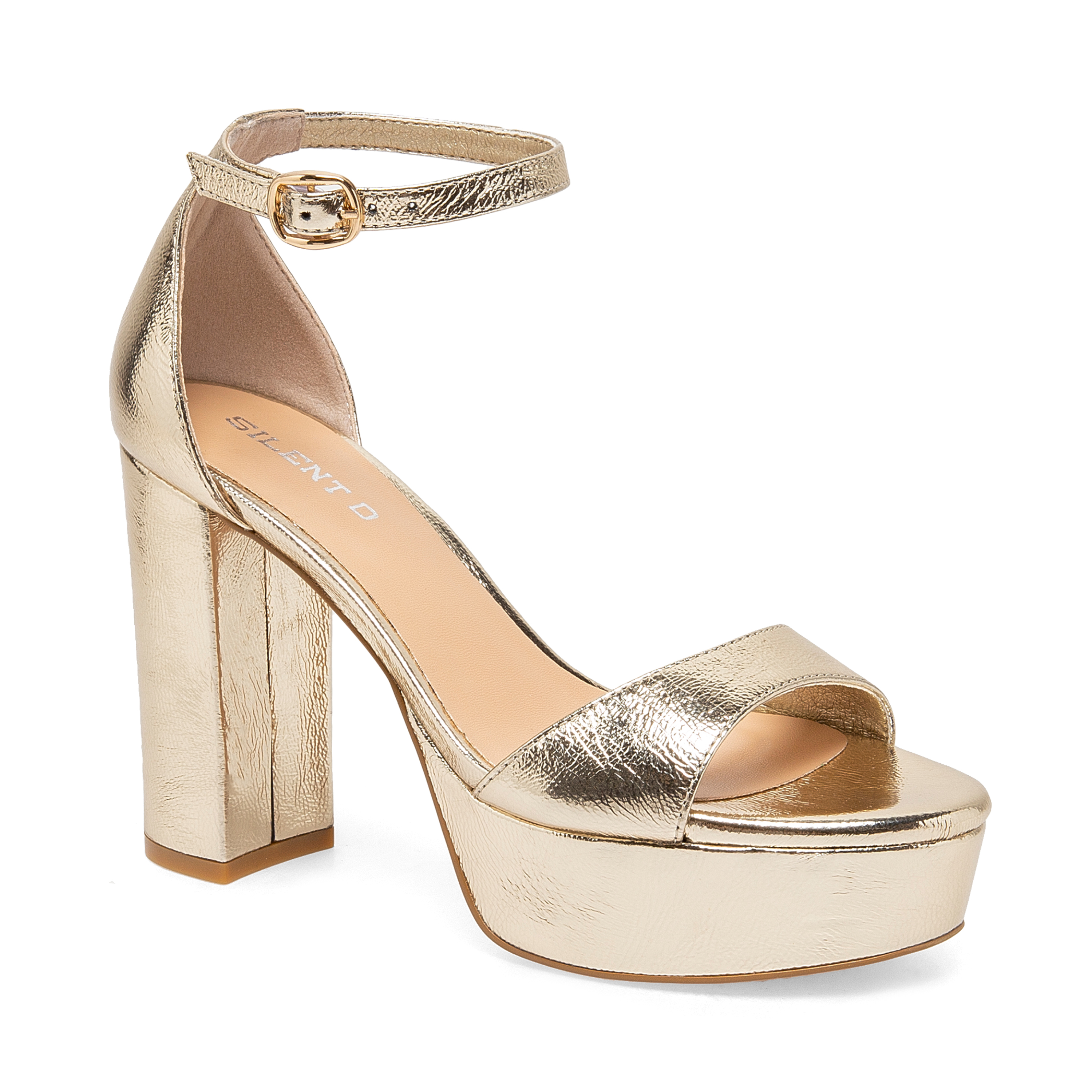 Kariah Pale Gold Sandals - I Love Billy