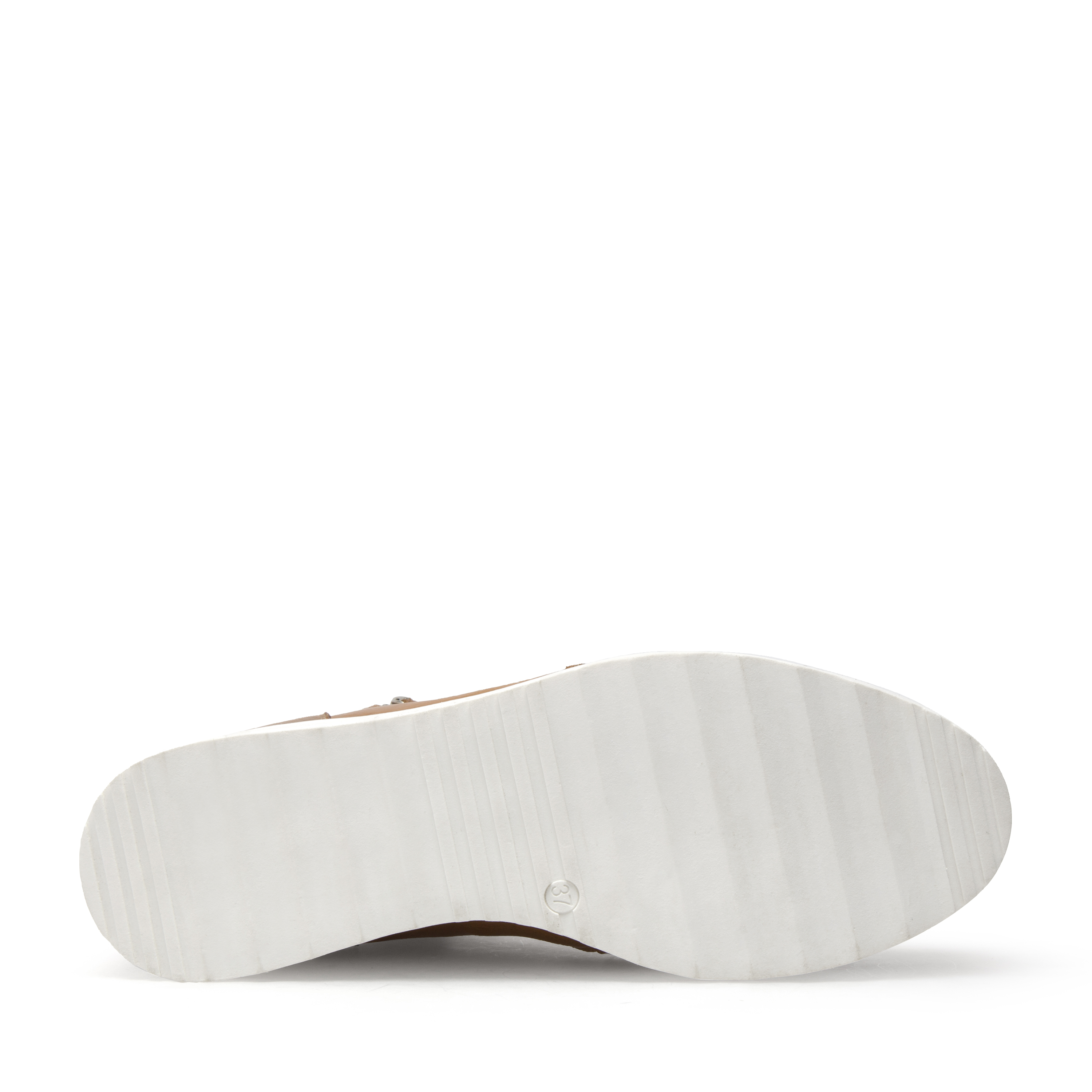 Tan White Leather Tan White Leather