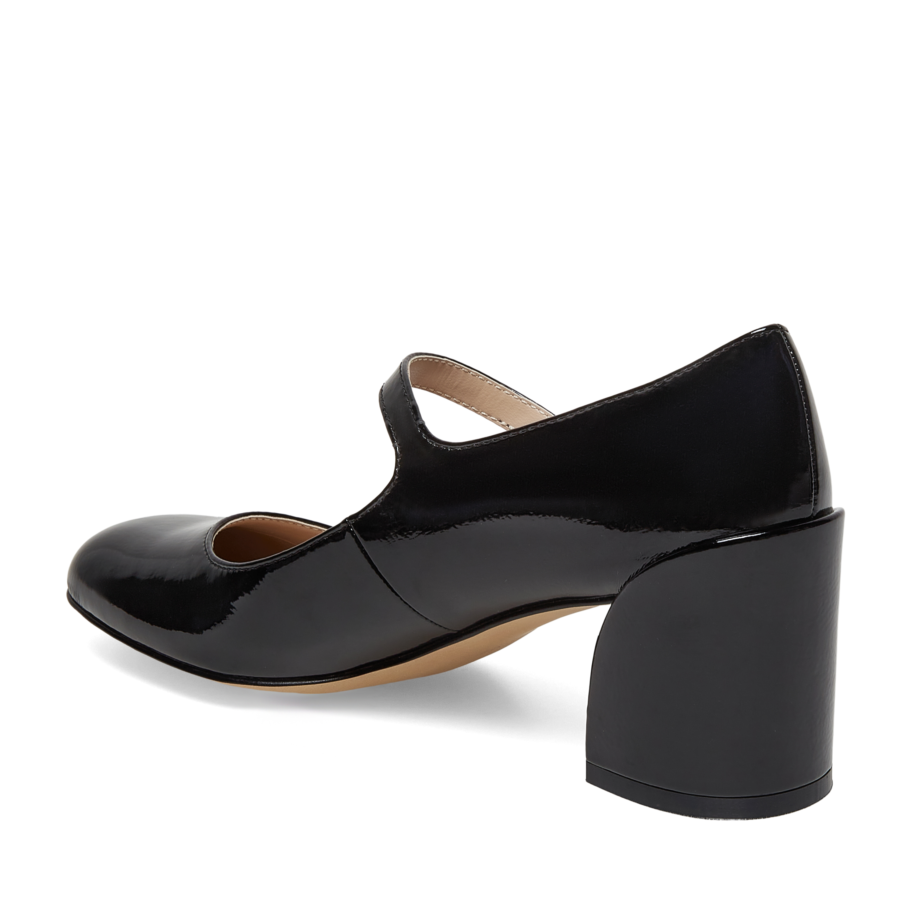 Black Crinkle Patent