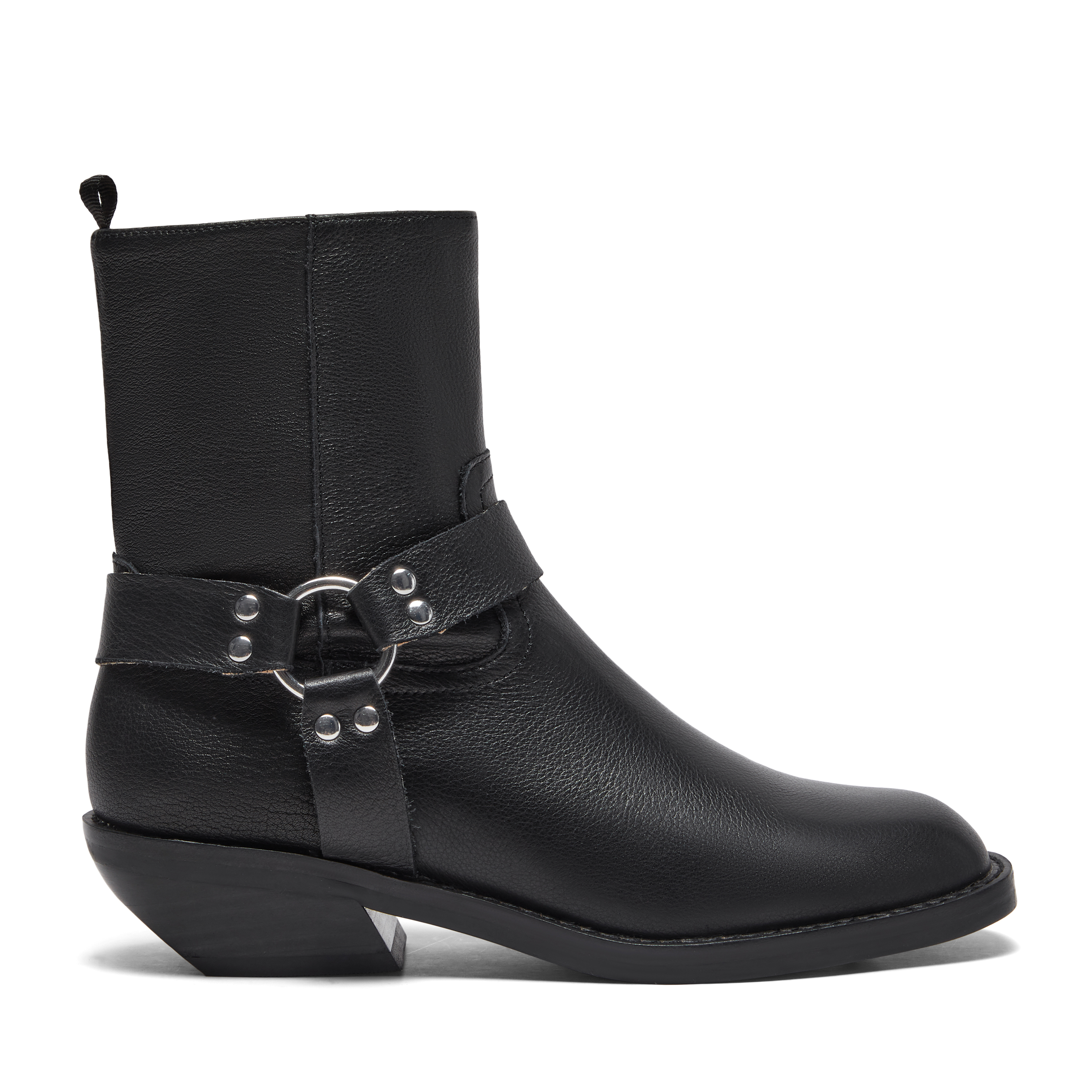 ブーツその他 SONORA Black leather Clara ankle boots Sonora Black Leather Clara Ankle Boots | italist