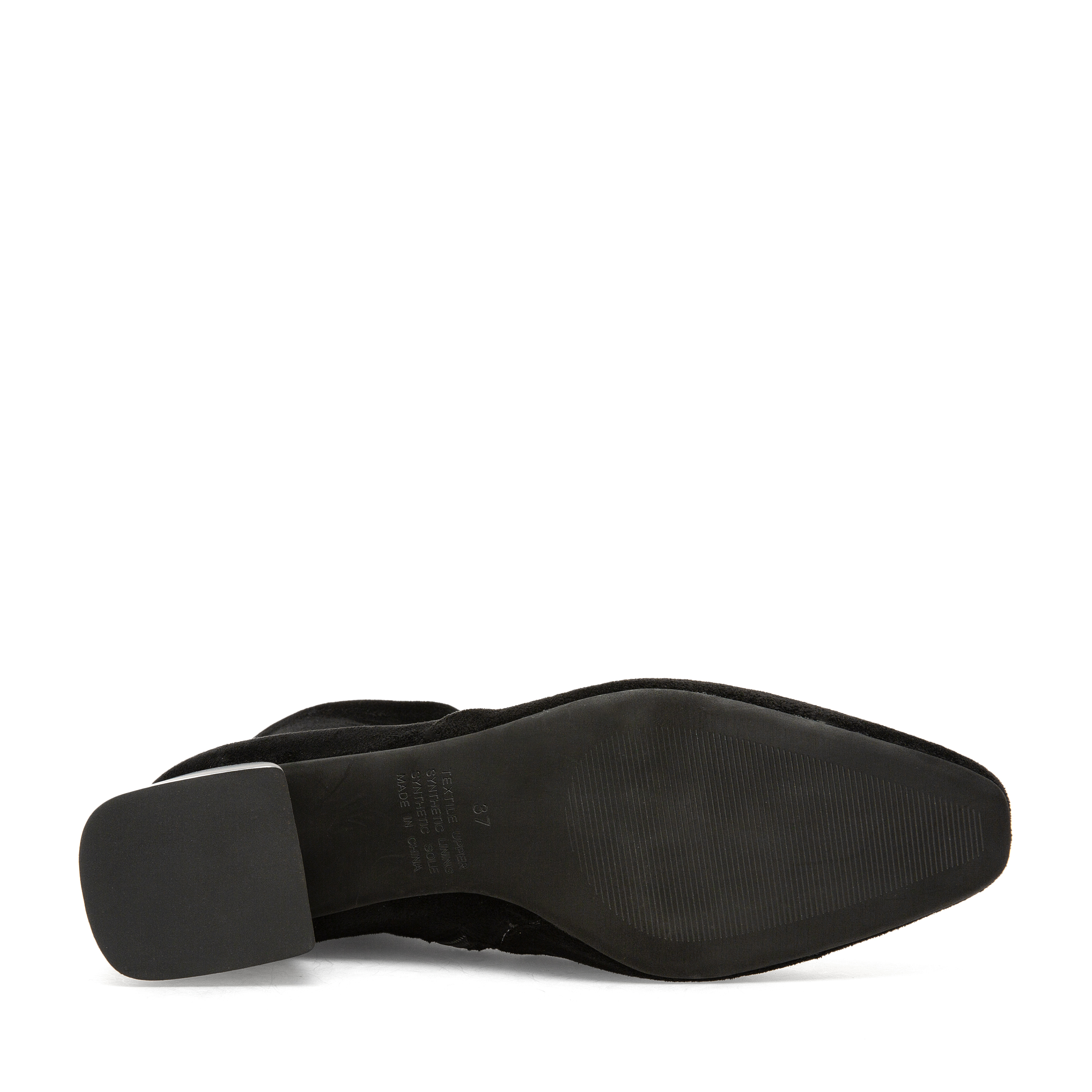 Black/Black Stretch Microsuede