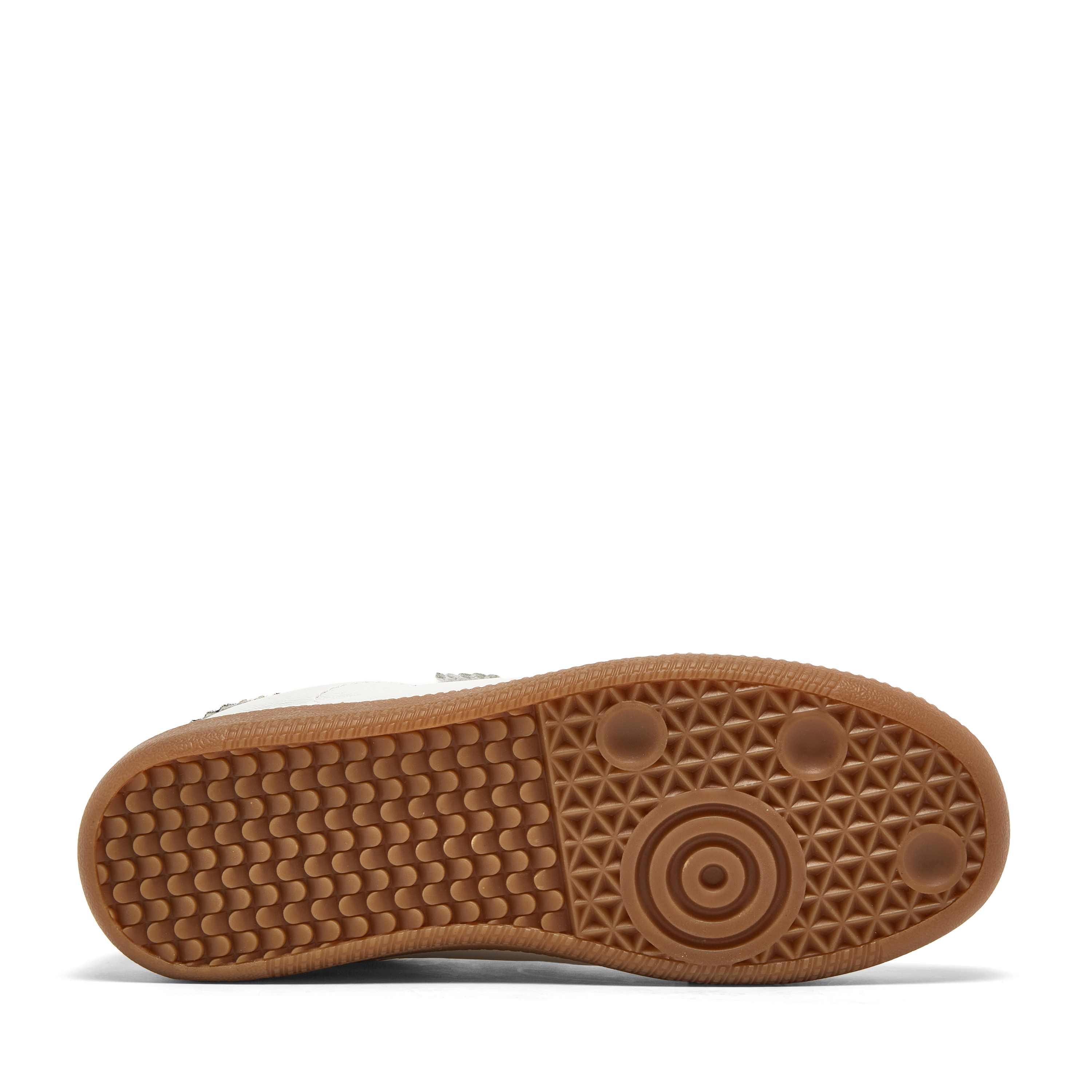 White Leather Leopard