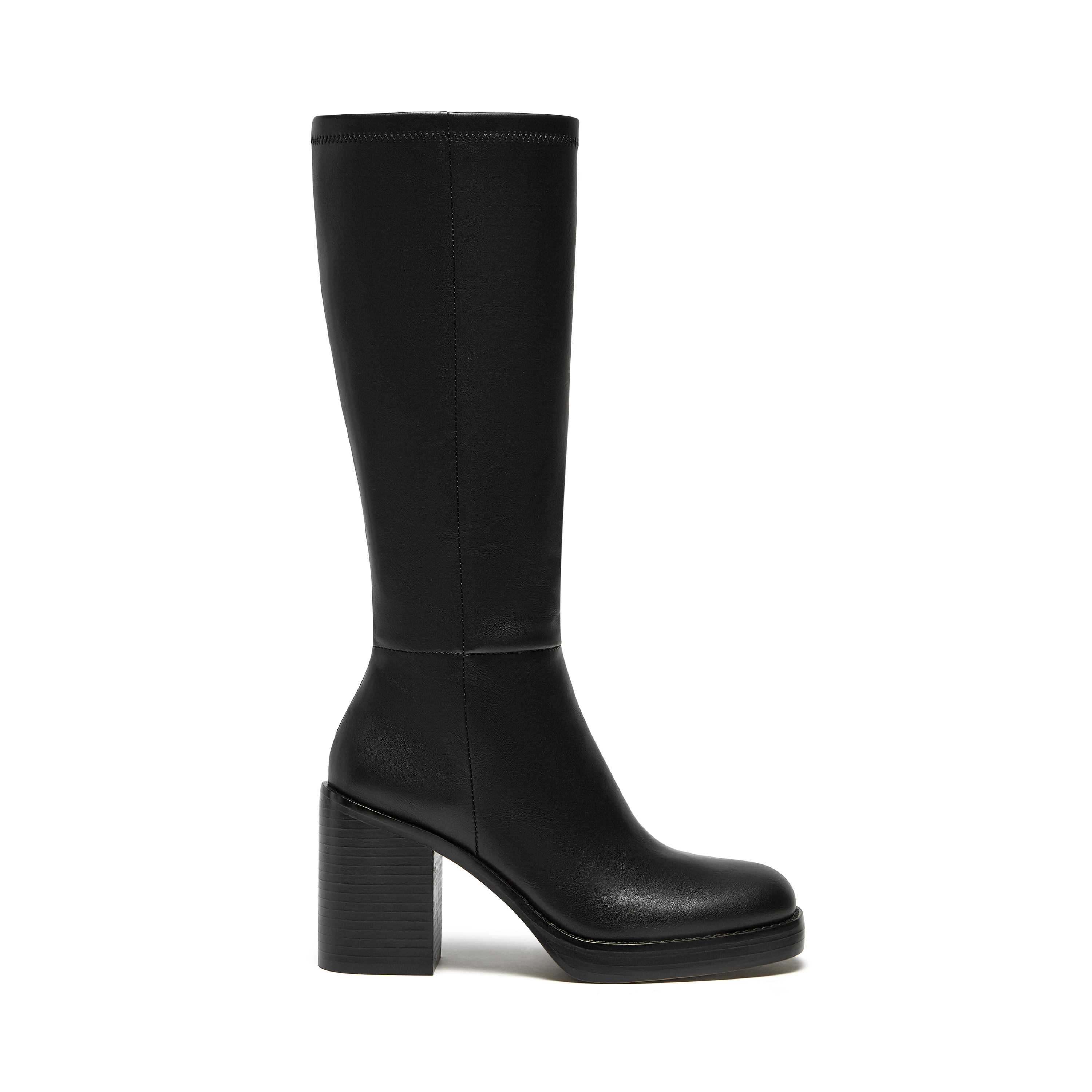 Black Stretch Leather Black Stretch Leather