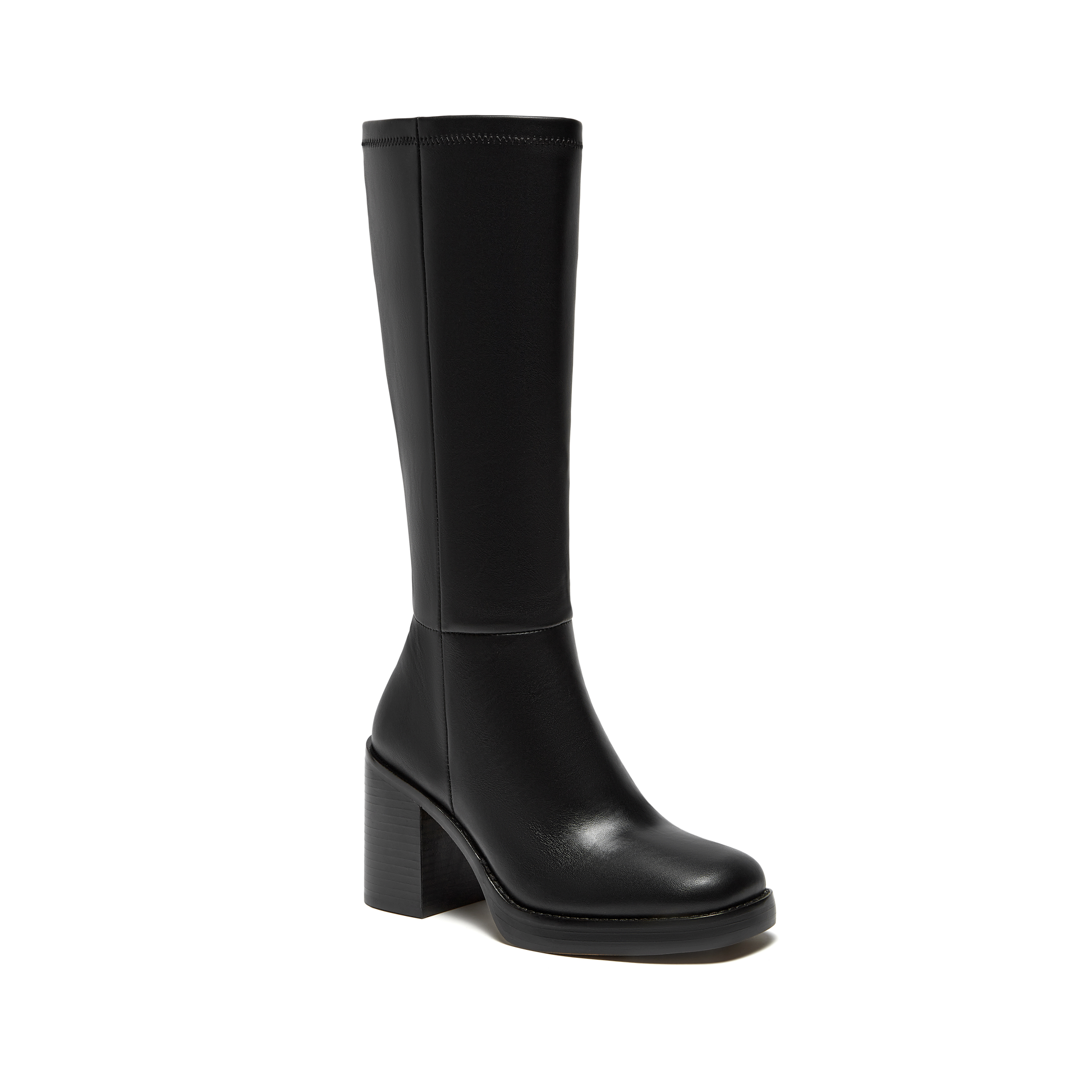 Black Stretch Leather Black Stretch Leather