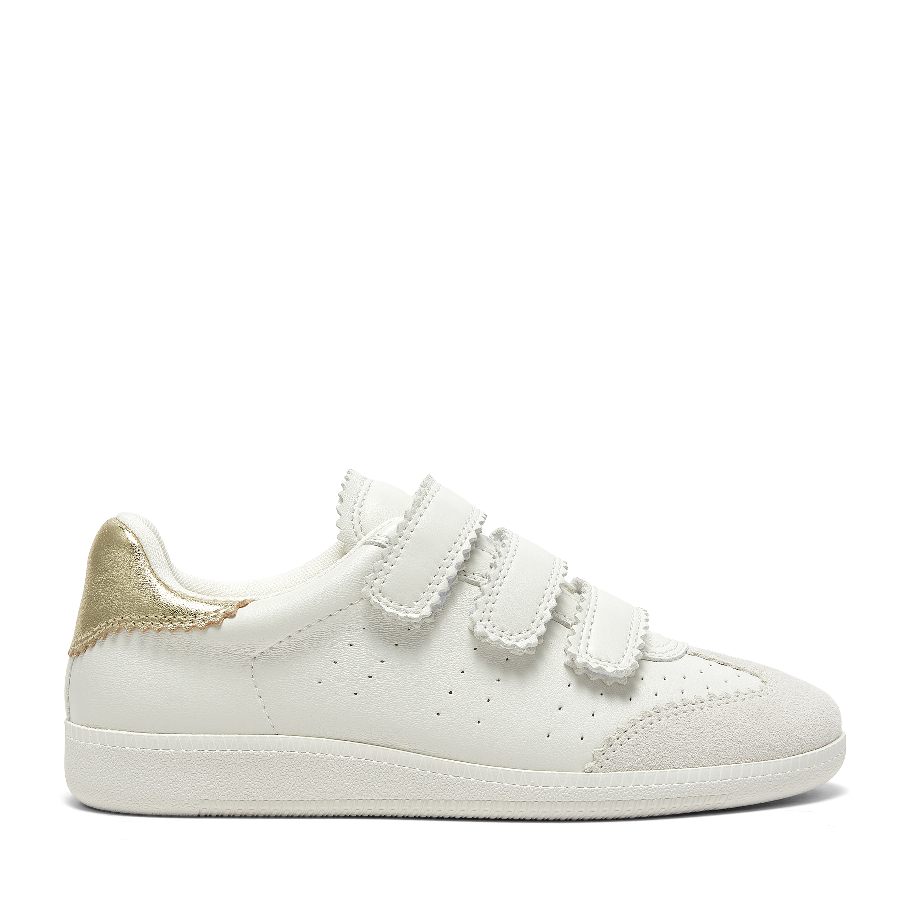 SEENA Sneaker White/Gold/White