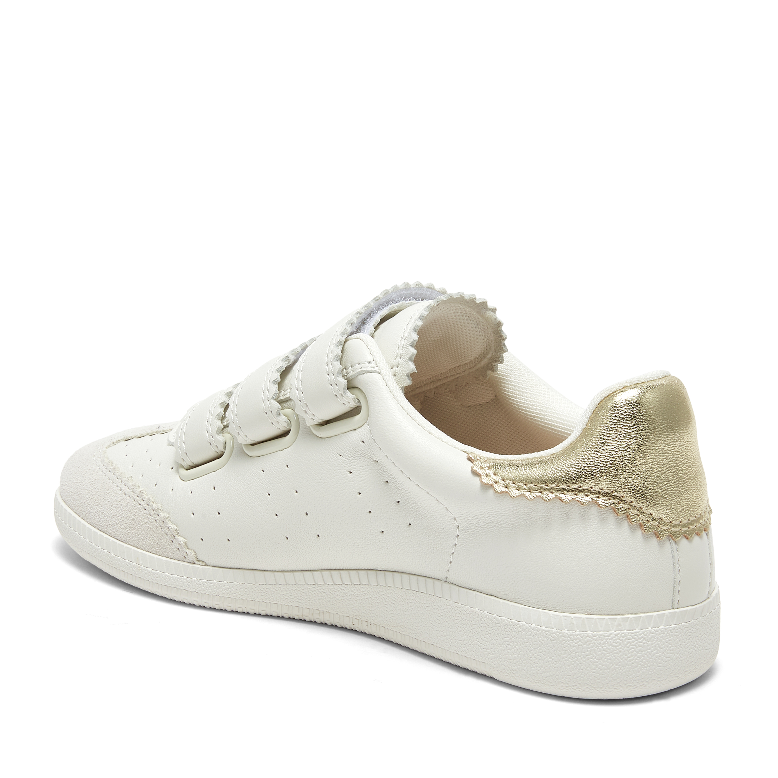 SEENA Sneaker White/Gold/White