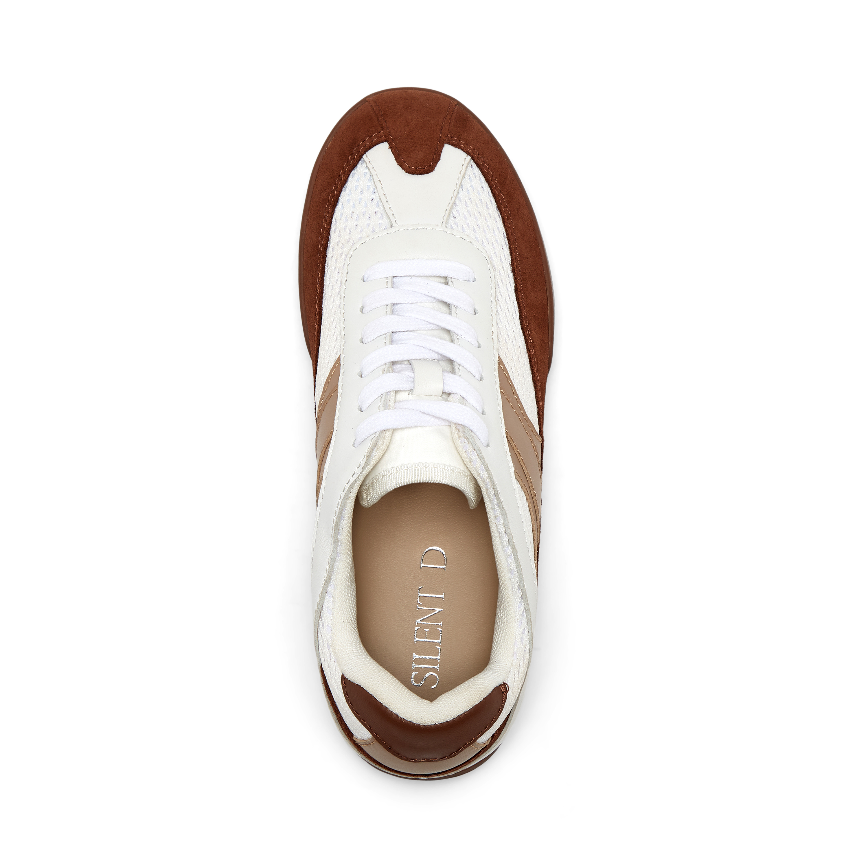 CLAY Sneaker Cognac White
