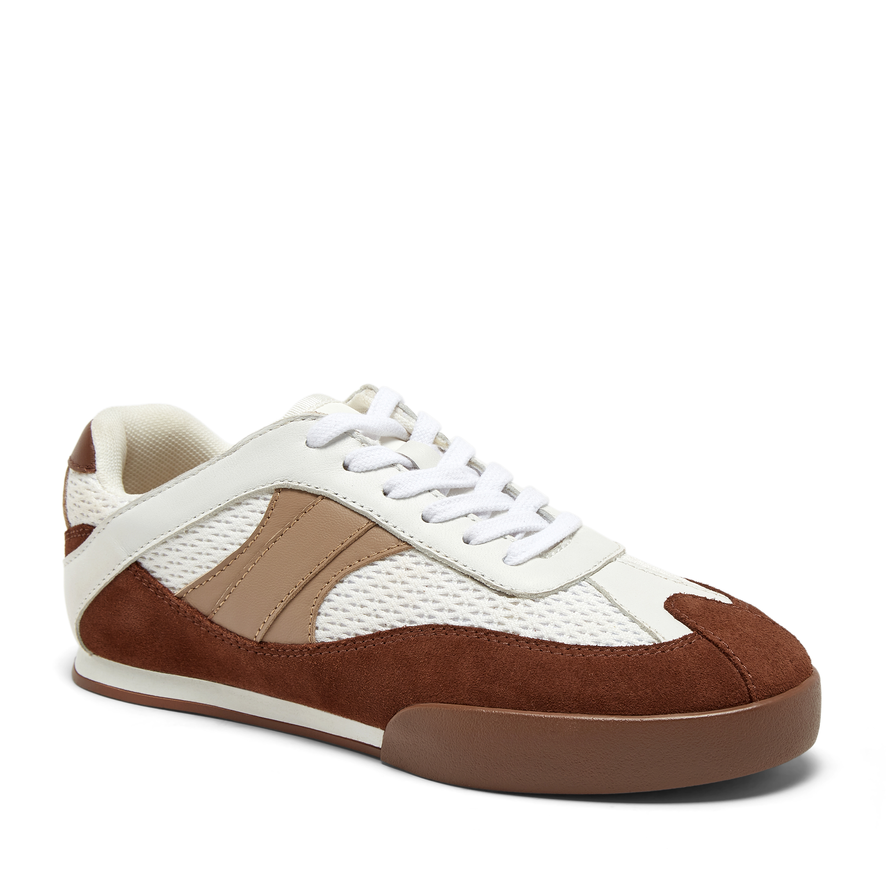 CLAY Sneaker Cognac White