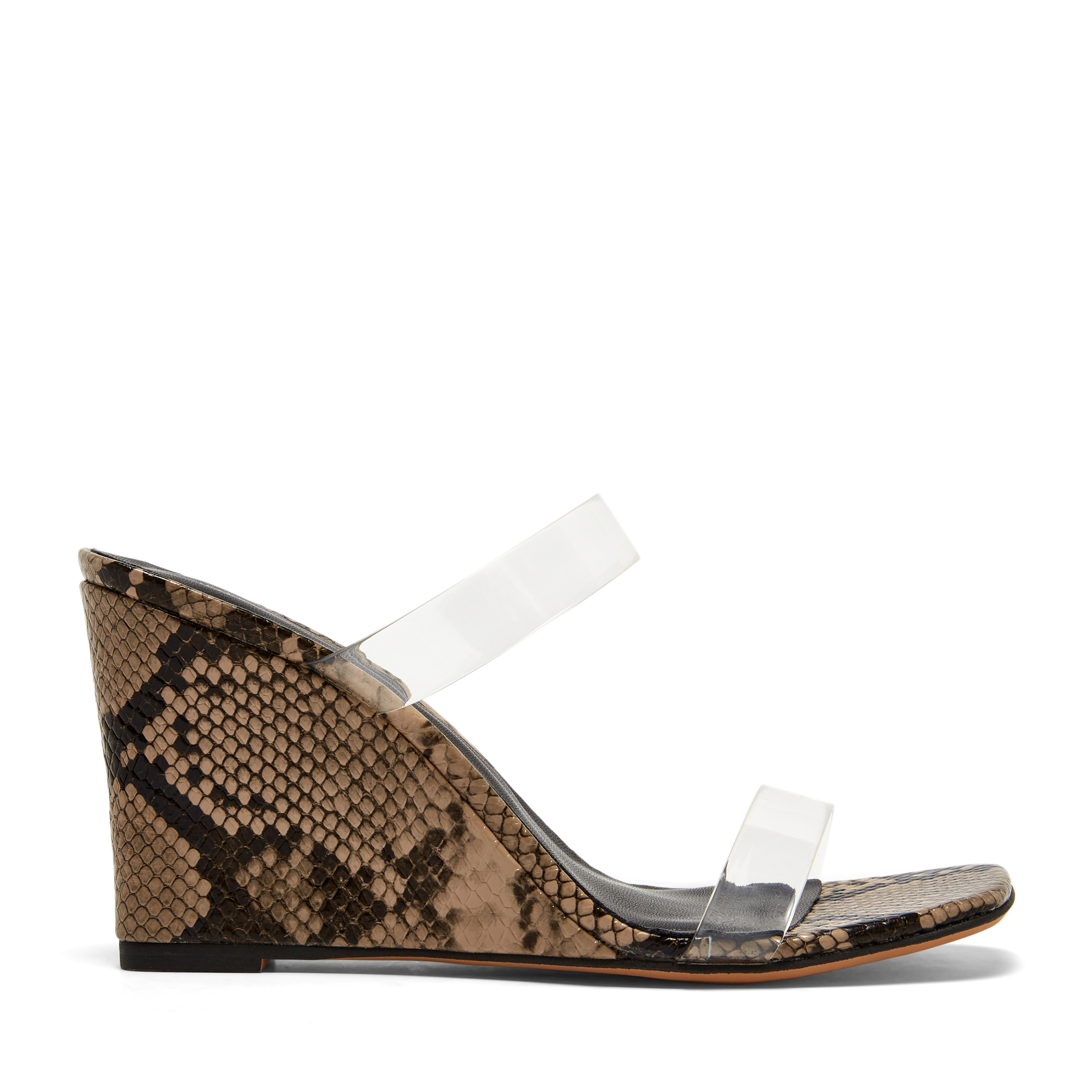 ANTONEO Sandal Clear Snake