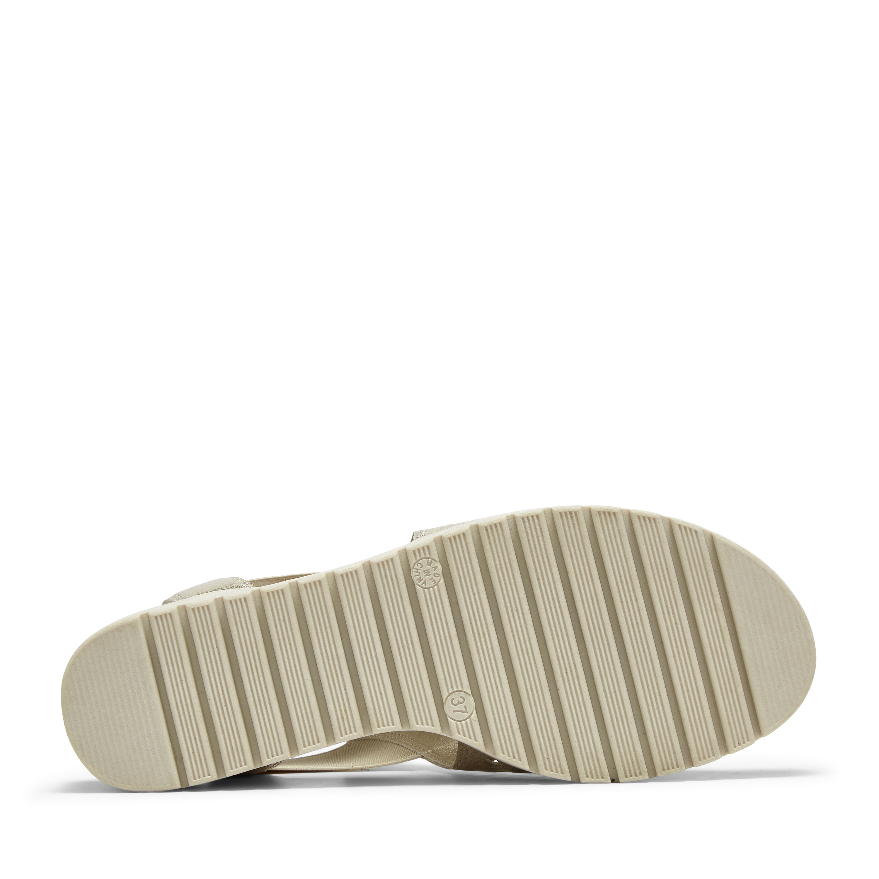 ODEYA Sandal Beige Gold Almond