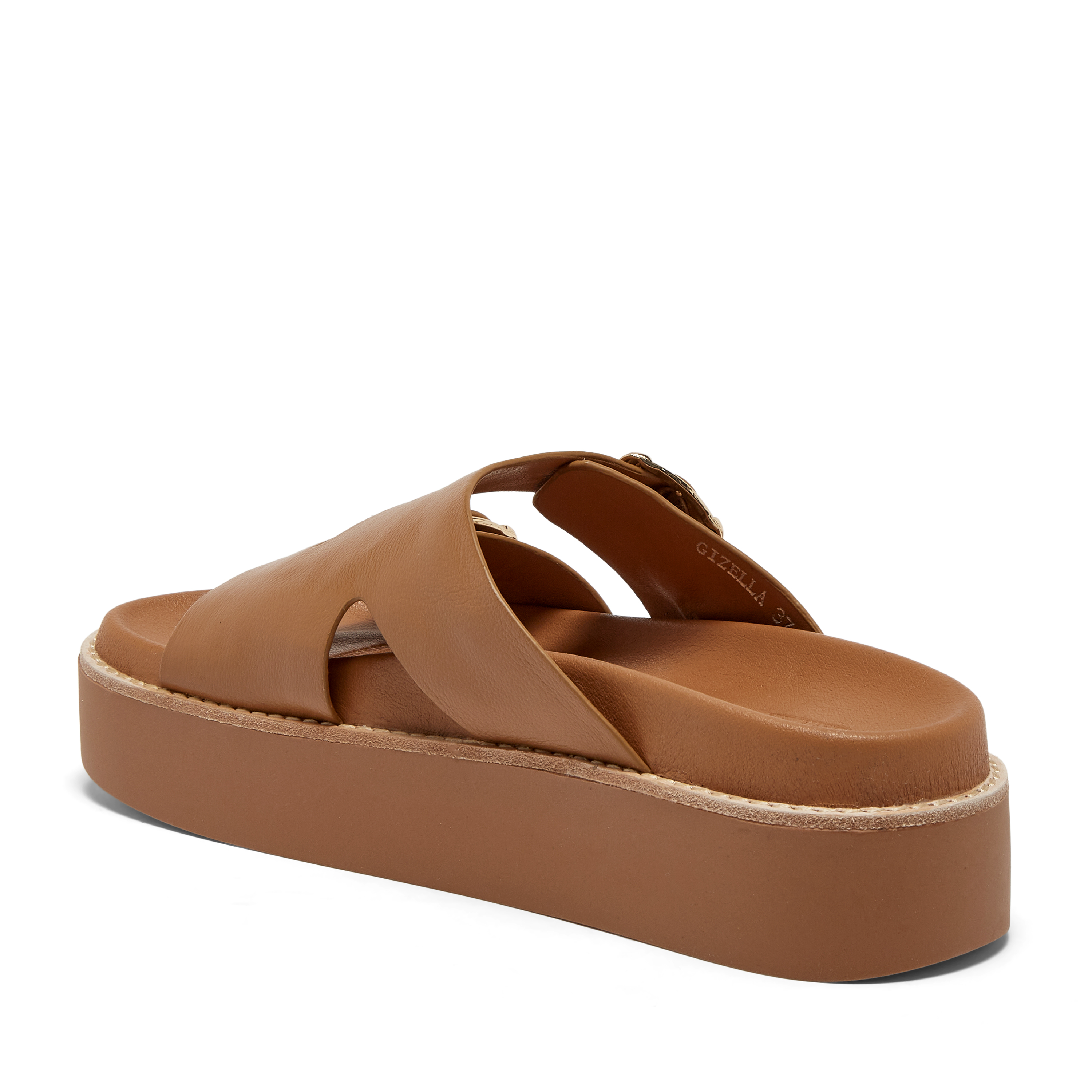 GIZELLA Sandal Dark Tan