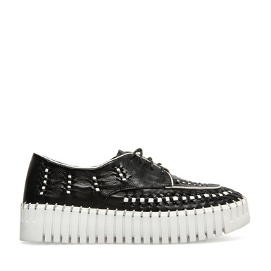 BRODIES Sneaker Black White - Silent D