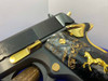 Colt MK IV Series 70 Gov .45 ACP Blue 5" *STRIKING 24K GOLD-PLATED ACCENT*