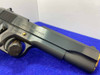 Colt MK IV Series 70 Gov .45 ACP Blue 5" *STRIKING 24K GOLD-PLATED ACCENT*