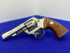 1975 Colt Trooper MK III .357 Mag 4" *BEAUTIFUL FACTORY NICKEL FINISH*