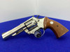 1975 Colt Trooper MK III .357 Mag 4" *BEAUTIFUL FACTORY NICKEL FINISH*