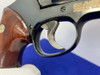 1989 Smith Wesson 25-9 .45LC 6" Blue*BEAUTIFUL GOLD-LETTER INLAID REVOLVER*