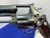 1989 Smith Wesson 25-9 .45LC 6" Blue*BEAUTIFUL GOLD-LETTER INLAID REVOLVER*