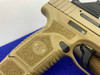 FN Reflex MRD 9mm FDE 3.25" *MATCH-GRADE HAMMER TRIGGER*-Micro Compact