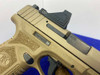 FN Reflex MRD 9mm FDE 3.25" *MATCH-GRADE HAMMER TRIGGER*-Micro Compact