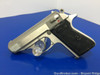 Walther PPK/S Stainless 380acp S&W Generation