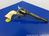 1984 Colt Single Action Army 44-40 ABSOLUTELY AMAZING FACTORY GOLD ENGRAVED