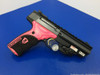 Buck Mark Black Label Carbon Fiber/Pink Crimson Trace Laser