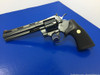 1990 Colt Python 6" .357Mag -COLT ROYAL BLUE FINISH