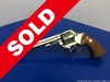 1980 Colt Trooper MKIII .357Mag 8" -GORGEOUS NICKEL FINISH-