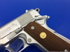 1977 Colt Commander 4.25" .45ACP Series 70 Rare SATIN NICKEL